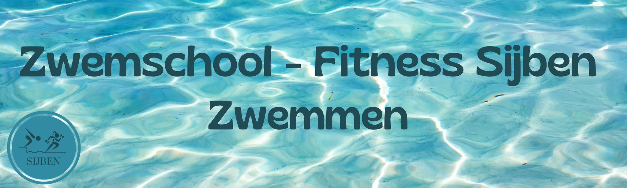 Zwem-banner